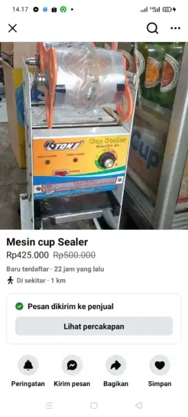 Mesin Cup Sealer
