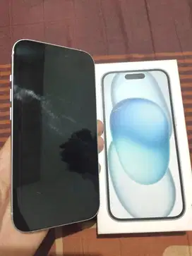 Dijual iPhone 15 128GB – Fullset, Mulus 99% Like New!