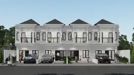 Di jual rumah 2 lantai classic dekat pusat kota Depok