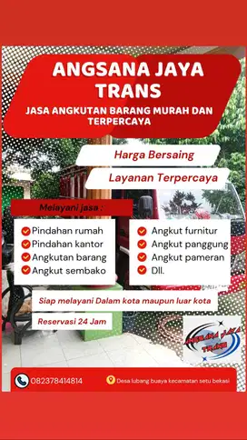 Jasa angkutan barang murah