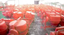Molen cor 50kg komplit mesin siap pakai