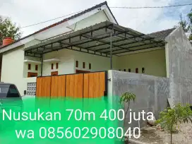 Rumah baru Nusukan murah