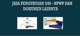 JASA PENGURUSAN NIB NPWP DLL