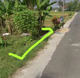 Dijual Cepat Sawah Selatan Polsek Minggir