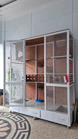 Kandang Kucing Besi Kokoh