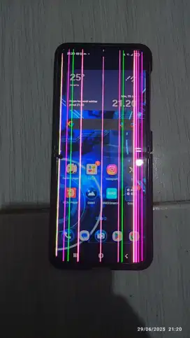 Samsung Galaxy flip 3 minus lcd bergaris