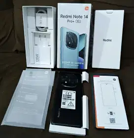 Xiaomi Redmi Note 14 Pro + Pro+ 12/512 Black LIKE NEW Resmi Juni 2026