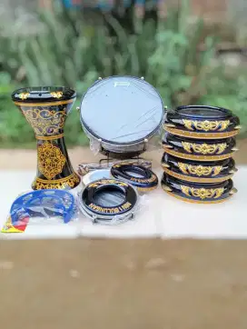 Alat musik rebana Hadroh jepara Jawa Tengah