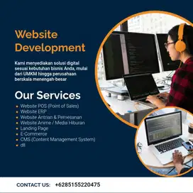 Jasa Pembuatan Website & Sistem Bisnis Custom