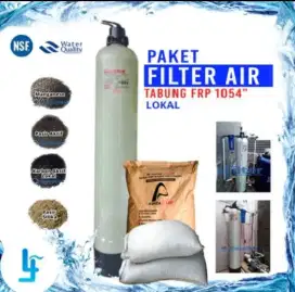 Paket Filter Air Nanotech 1054 + Pemasangan + Cuci Kuras Toren