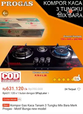 Kompor listrik baru