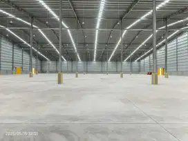 Gudang baru ada kantor siap pakai di cikarang