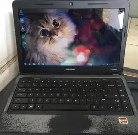 Laptop Compaq RAM 2GB WINDOWS 7 Second bekas