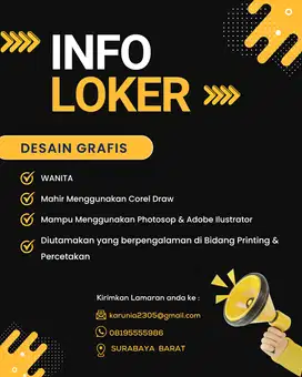 Lowongan Kerja Desain Grafis