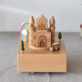 Rainbow Castle Music Box