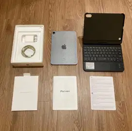 Ipad Mini 6 + Keyboard 360 fullset mulus