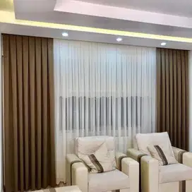 Beli Tirai Gorden Jendela Gordyn Mewah Hordeng Terbaru Murah