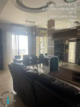 apartemen mediterania marina ancol 3+1 BR
