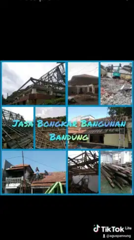 Jasa bongkar bangunan bandung