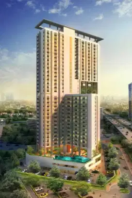 Studio apartemen alexandria silktown graha raya binus UBM alam sutera