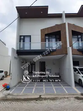 Rumah Mewah Baru Fully Furnished di Grand Garden Celentang Palembang