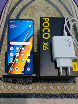 POCO X6 5G NFC (BLACK) - RAM 12GB / ROM 256GB | Fullset