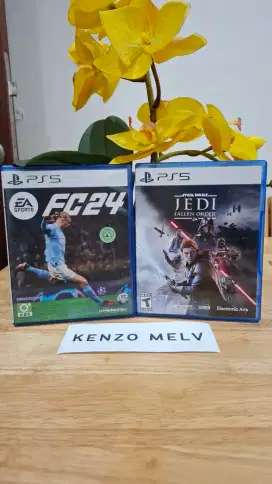 JUAL MURAH BD PS5 / PLAYSTATION 5 FC24 DAN STAR WARS JEDI