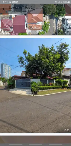 Dijual Rumah Jl Sungai Sambas Kramat Pela Keb Baru Jakarta Selatn