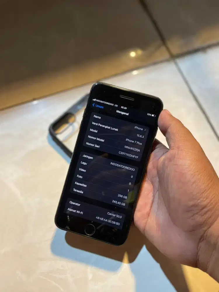 Iphone 7plus 256gb