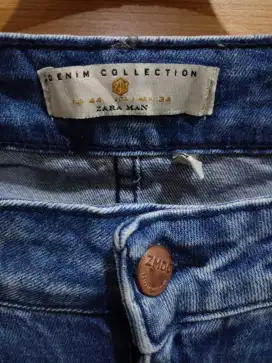 ZARA JEANS BLUE WASH MADE IN EGYPT (MESIR)
