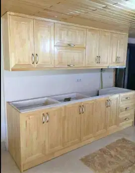 Lemari dapur kayu jati belanda
