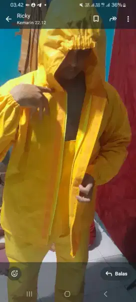 Jaket Hujan Original kapal