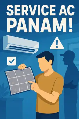 Service AC Panam - Cuci, Perbaikan, Jujur & Amanah