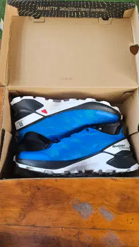 SALOMON-MEN- SUPERCROSS 4 GTX Nautical Blue/ Black/ Rainy Day