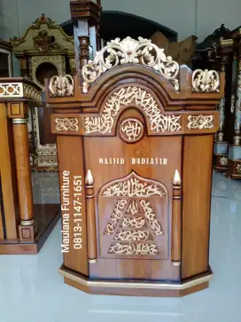 Mimbar masjid podium presiden Ready COD