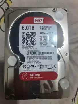 HDD Internal WD RED NAS Hard Drive SATA 6 TB