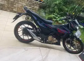 Satria Fu 2017 pelat B Bekasi