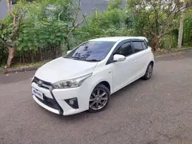DP MURAH Toyota Yaris 1.5 G Bensin Matic 2014 Putih kvj