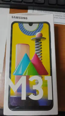 Samsung M31 komplit dosbook cas tersimpan dr baru