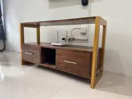 Meja tv kayu jati belanda