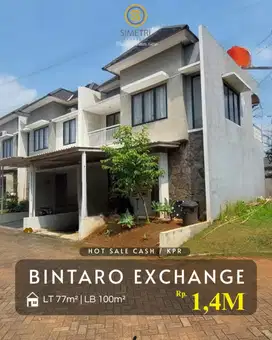 Dijual rumah dalam cluster siap huni dekat exchange Bintaro