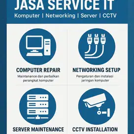 Jasa Service Komputer, Networking, Server , CCTV ( Infrastructure IT)