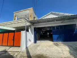 Dijual Rumah + Gudang Workshop