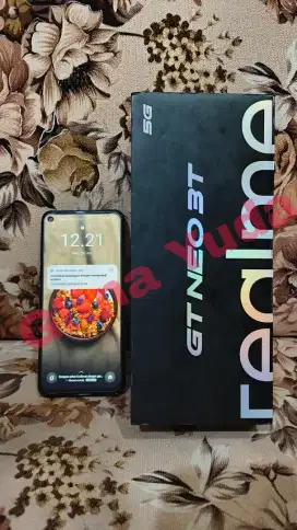 Realme Gt neo 3T fullset murah
