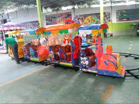Odong Kereta Lantai Full Fiber Double Jok