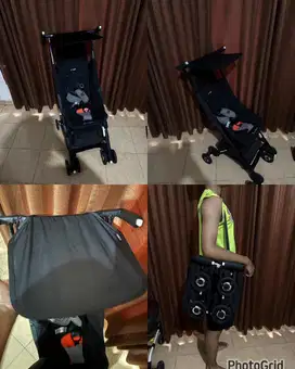 Stroller cocolatte pockit gen 7 hitam