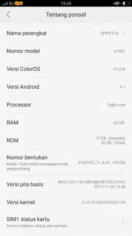 Jual Nett atau Cari tt oppo f1s a1601 3/32 ram/gb gedean