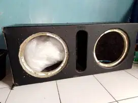 Box subwoofer 12 inch dobel