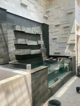 Jasa pembuatan taman dan kolam minimalis