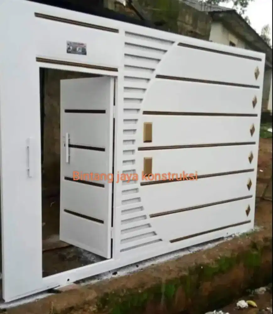 Pintu gerbang dorong kekinian